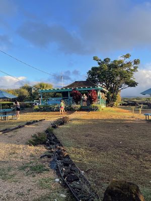 The building  at Little Fish Coffee in Koloa