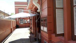 entrance door at Harmonia Restaurante Natural in Rio Grande