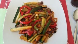 Salteado murciano at El Rincon de Andres in Malaga