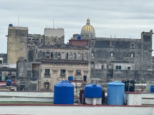   at Bohemia Cafe in Havana