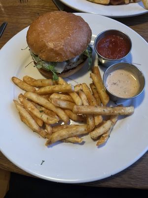 Sweet potato quinoa burger  at The Westside Local in Kansas City