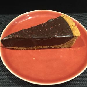 Chocolate and red pepper pie at Bruta Flor in Lisbon