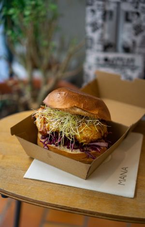 Korean Burger at MANA in Aix-en-provence