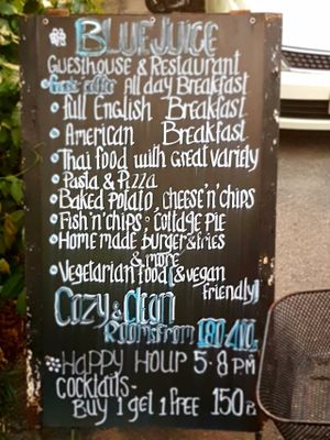 vegan-friendly :) at Blue Juice in Krabi