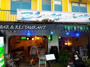 front at Blue Juice in Krabi