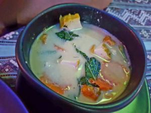 vegan curry at Blue Juice in Krabi