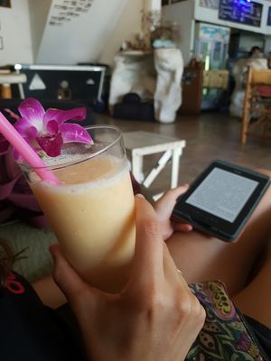Tasty Mixed Fruit Shake at Blue Juice in Krabi