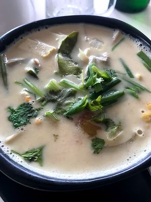 Tom Ka, THE BEST at Blue Juice in Krabi