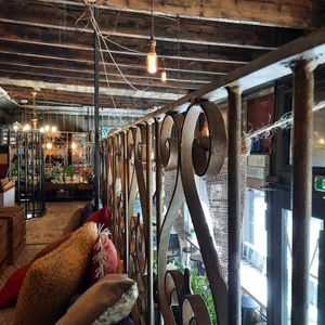 Cosy mezzanine at The Cran in Glasgow