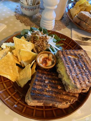 “plenty more fish in the sea” toastie   at The Cran in Glasgow