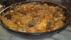 Vegan Thai Massam curry by Hygge Food. Tasty and spicy.. at The Cran in Glasgow