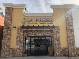 Outside at LA Press in Los Angeles