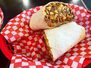 Anti Warrior Burrito  at The Hearty Hooligan in Hamilton