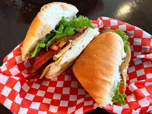 Turkey Bacon Club  at The Hearty Hooligan in Hamilton