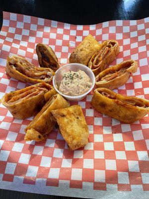 Pizza rolls   at The Hearty Hooligan in Hamilton