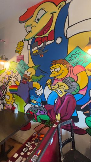 Inside the restaurant   at The Hearty Hooligan in Hamilton