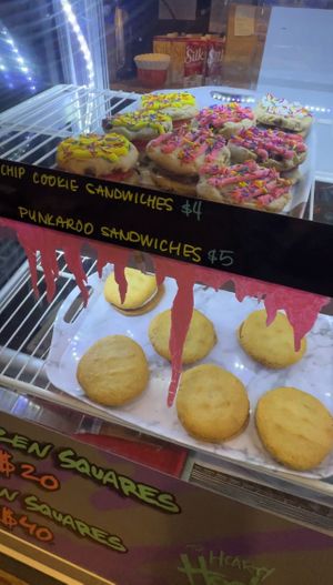 Some of their desserts   at The Hearty Hooligan in Hamilton