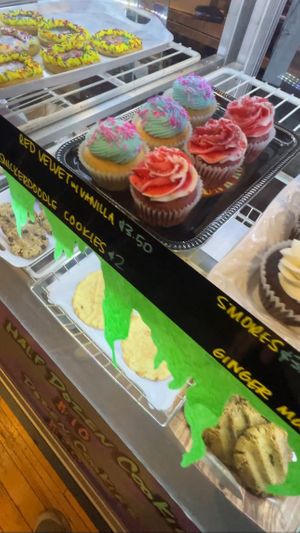 Some of their desserts   at The Hearty Hooligan in Hamilton