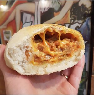 Pizza pocket  at The Hearty Hooligan in Hamilton