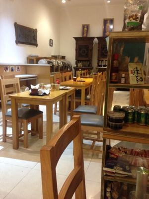 Inside at Vo Uu Chay in Hanoi