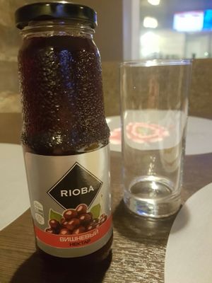 Cherry juice!  at ProSushi in Tver