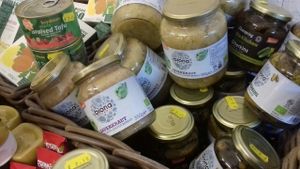 organic sauerkraut and pickles  at 86 of Course in Chatham