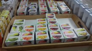 organic fruit purees at 86 of Course in Chatham