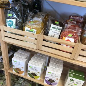 Vegan organic stock at 86 of Course in Chatham