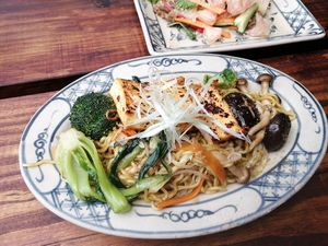 fried udon at Here & Now - Phu Nhuan in Ho Chi Minh City