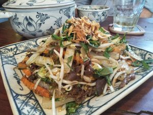 Spicy noodles at Here & Now - Phu Nhuan in Ho Chi Minh City