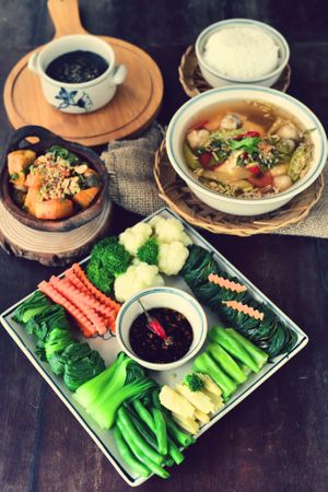 Vietnamese Set Lunch at Here & Now - Phu Nhuan in Ho Chi Minh City