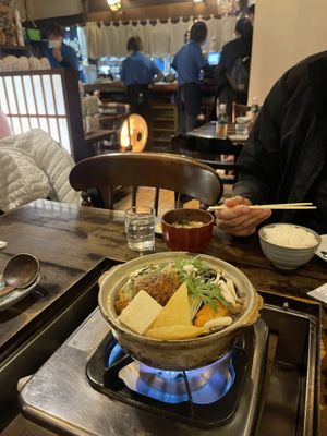 Hot pot  at Suzuya in Takayama