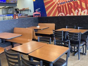 Seating  at Hot Head Burritos in Zanesville