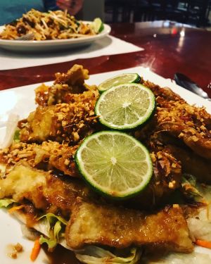 Tofu with Lime Sauce 😎 at Thai Legacy in Brandon