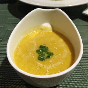 Yellow Soup at Lun-Haw Vegan Cafe in Cebu
