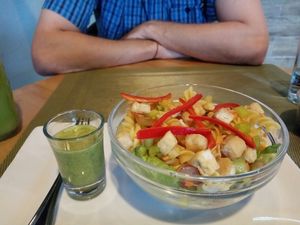 Salad Bowl at Lun-Haw Vegan Cafe in Cebu