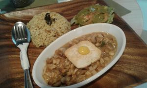 Tofu sisig!! at Lun-Haw Vegan Cafe in Cebu