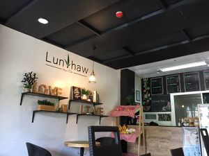 interior at Lun-Haw Vegan Cafe in Cebu