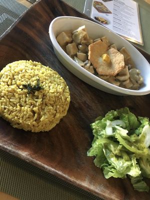 Sisig at Lun-Haw Vegan Cafe in Cebu