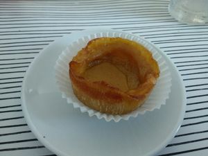 Traditionnal "Pasteis de nata" at A Mulata in Aveiro