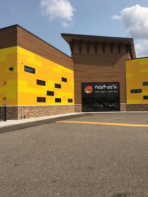 Front of building  at Neehee's in Troy