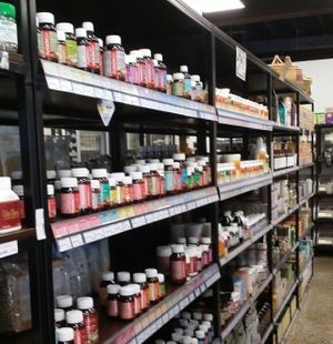 vitamins at Newstead Organics Store & Cafe in Newstead