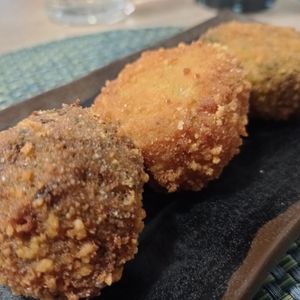 Degustació croquetes. at La Cookessa Bio in Santa Maria De Palautordera