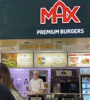 inside the store  at MAX in Copenhagen