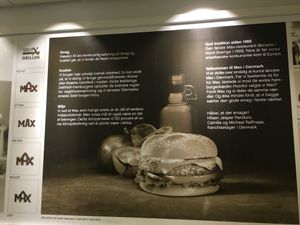 History of Max burger place at MAX in Copenhagen