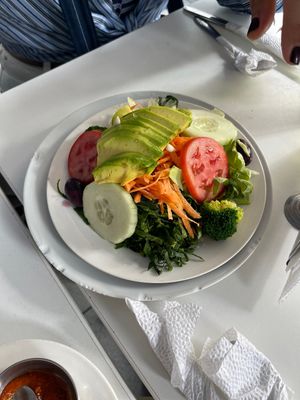 Ensalada mixta. Mixed salad  at Vida Sana - Jr. Camaná in Lima