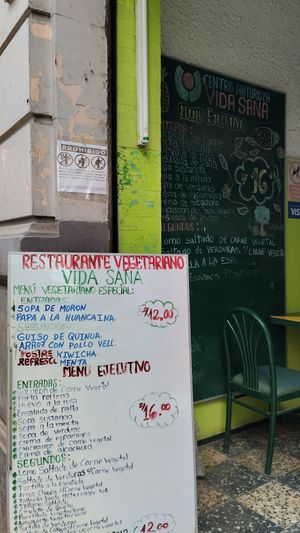 Menú at Vida Sana - Jr. Camaná in Lima