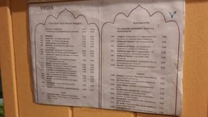 Vegan menu 👍pizza, noodles, indian-dishes at Pizzeria Bollywood in Hagen