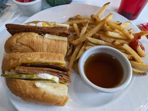 French "beef" dip at Hearts Choices - NorthEast in Calgary