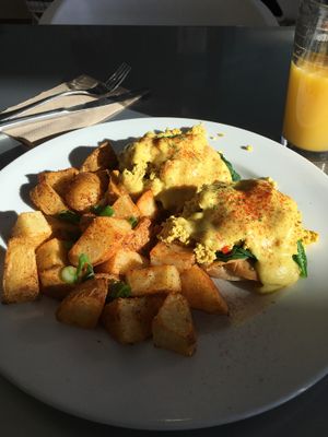 N’Eggs Benny at Hearts Choices - NorthEast in Calgary